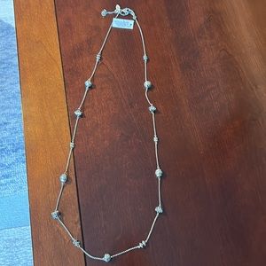 Chico's Silvertone Necklace, NWT